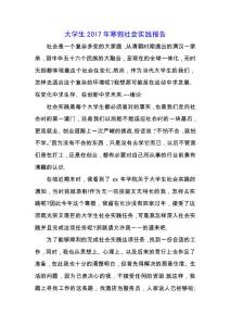 大學生2019年寒假社會實踐報告.docx