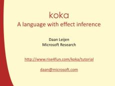 koka (2012-overview)