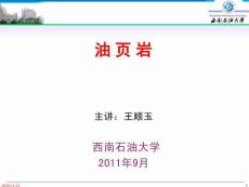 油页岩讲座PPT课件