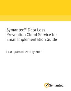 Symantec_DLP_Cloud_Service_for_Email_Implementation_Guide