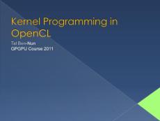 OPENCL_Kernel_Programming