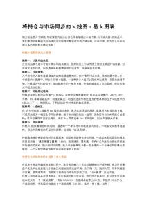 將持倉與市場同步的k線圖：易k圖表