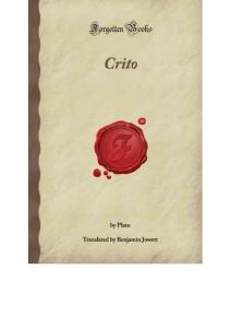 克利托-Crito - Plato