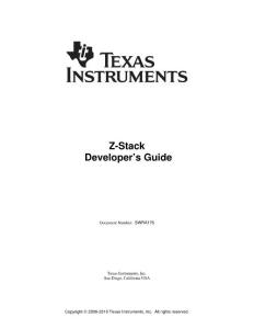 Z-Stack Developer´s Guide