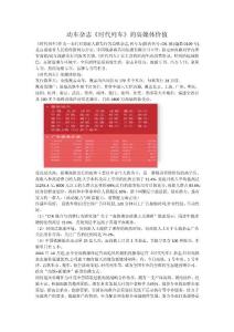 論動車雜志《時代列車》的媒體價值