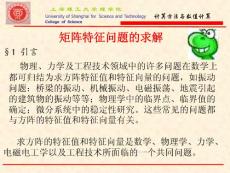 4矩阵特征问题的求解
