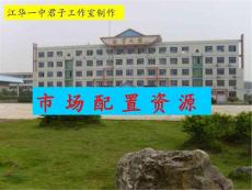 市場配置資源課件（高三一輪復習）