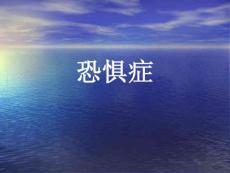恐惧症PPT课件