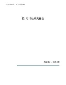 钽 可行性研究报告（总投资13000万元）（56亩）