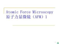 原子力显微镜上ppt课件