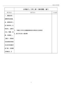 五年級語文下冊習作復習提綱