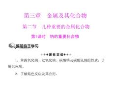 [原創(chuàng)]2011年《隨堂優(yōu)化訓(xùn)練》化學(xué) 新課標(biāo)人教版 必修一 第三章 金屬及其化合物 第二節(jié) 第1課時 鈉的重要化合物 [配套課件]