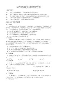 元素周期律專題學生版理化生高中教育教育專區