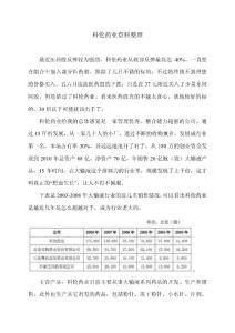 科倫藥業(yè)資料整理