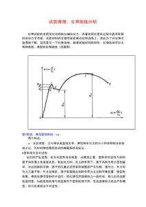 拉伸曲線分析
