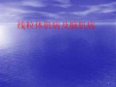 脑功能障碍线粒体脑肌病ppt课件