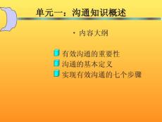 有效的溝通技巧培訓(xùn)講義