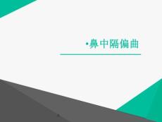 鼻中隔偏曲课件