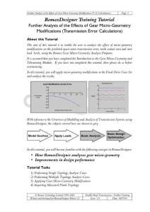 G11-3 PA2_HE_GM - Transaxle Gear Micro-Geom Analysis (TE)
