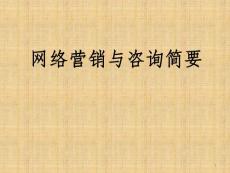 医院网络营销与咨询培训概述
