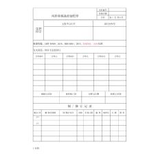 風(fēng)險(xiǎn)和機(jī)遇控制程序 - 副本