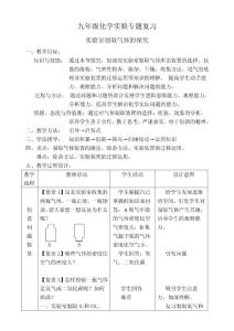 化學(xué)實驗總復(fù)習(xí)教案2