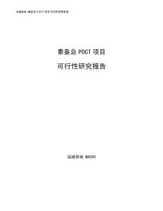 秦皇岛POCT项目可行性研究报告模板