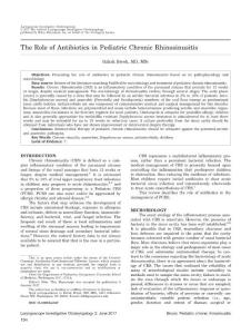 Brook-2017-The role of antibiotics in pediatri