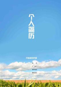 簡(jiǎn)歷樣本word版