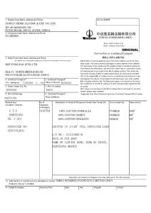 外貿(mào)-海運(yùn)提單