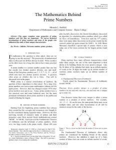 M. Starbird - Prime Numbers