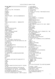 南京醫(yī)科大學(xué)職業(yè)衛(wèi)生與職業(yè)醫(yī)學(xué)習(xí)題集