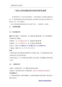 交換機(jī)基本原理及轉(zhuǎn)發(fā)流程