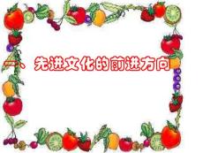 歷史試題練習題教案學案課件先進文化的前進方向