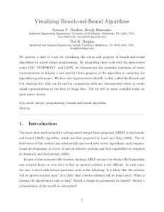 Visualizing Branch-and-Bound Algorithms