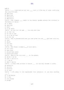 網(wǎng)院北語18秋《綜合英語iv》作業(yè)_3(滿分)