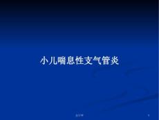 小儿喘息性支气管炎