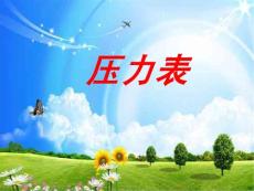 壓力表的基本知識