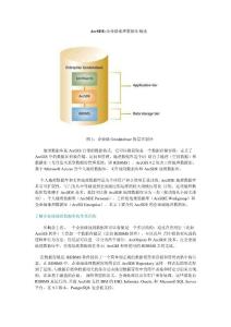 ArcSDE企業級地理數據庫