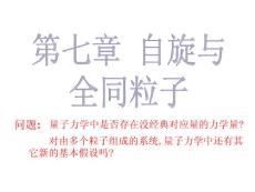 7.自旋與多粒子