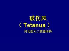 破伤风教学