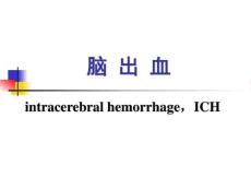 《脑出血培训》