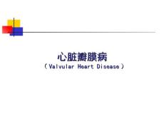 5心脏瓣膜病