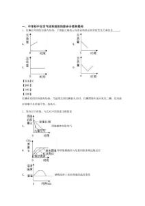 2020-2021中考化學(xué)復(fù)習(xí)氣體和固體分離和提純專項(xiàng)綜合練含答案解析