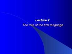 二語習(xí)得(L2)