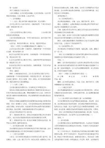 會(huì)計(jì)從業(yè)資格會(huì)計(jì)基礎(chǔ)各章知識(shí)匯總word打印版(49頁(yè))