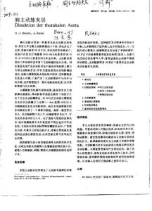 胸主动脉夹层
