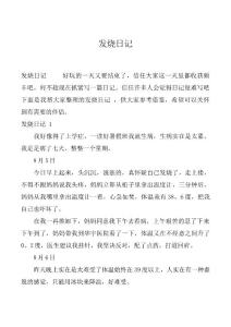 发烧日记 _2