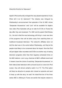 What Will iPod Do for Television
