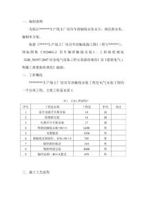 某工程滑觸線安裝施工方案